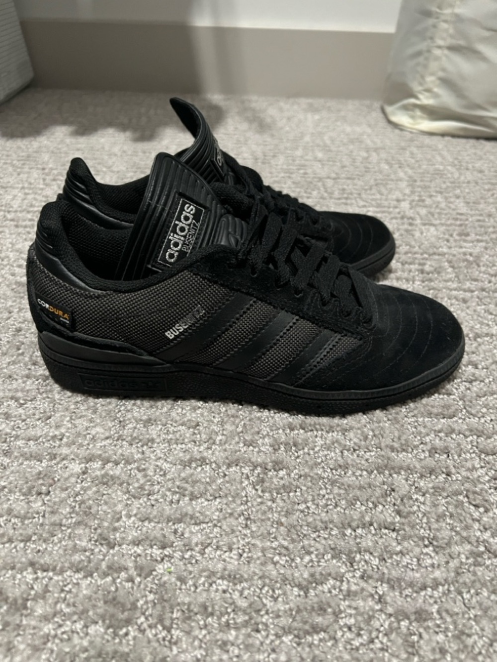 adidas Black Busenitz Skateboarding Sneaker 4.5 Men’s / 6 Women’s - EUC - Picture 3 of 7